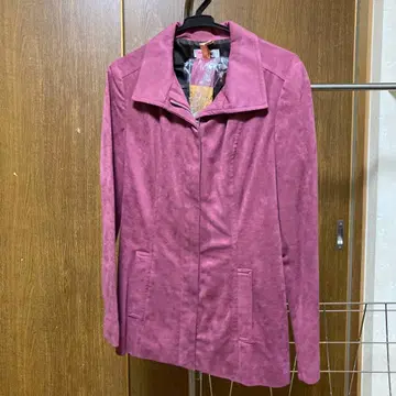 여성용 하프 코트 인조 가죽