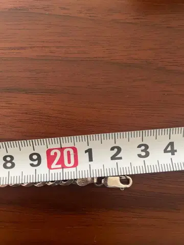 실버 목걸이 20cm Italy 925