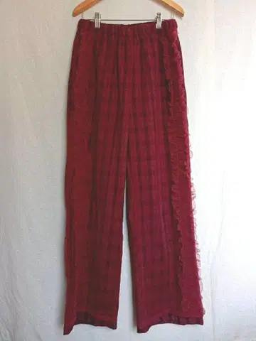 Ciaopanic 차오패닉 튤 레이어드 체크 팬츠 ONE