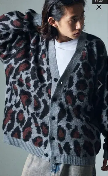 프릭스스토어 x 페니스 레오파드 가디건