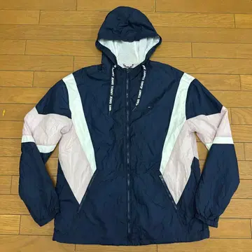 TOMMY JEANS 후드 부착 나일론 자켓 XL 사이즈