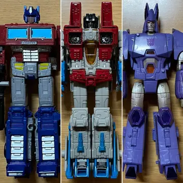 트랜스포머 옵티머스 프라임 스타스크림 사이클로너스