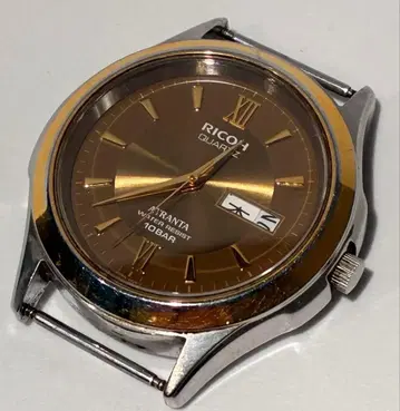 리코 애틀랜타 남성용 시계 정크제품 앤티크 다이얼만 작동 미확인