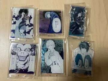 제일복권 데스노트 G상 아크릴 스탠드 6종 미개봉 새상품