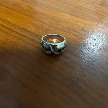 실버 장식적인 무늬 반지 silver925 각인 없음