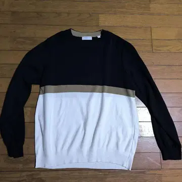 TOMORROWLAND 네이비/화이트 스웨터