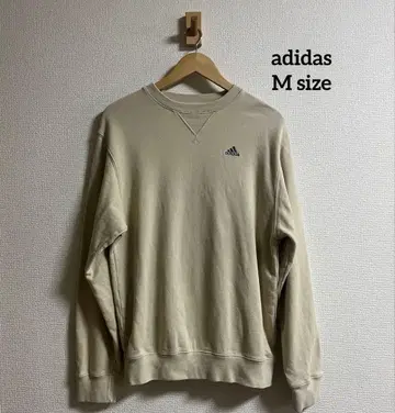 [ 새상품급 ] adidas 맨투맨 트레이닝복 여성용 베이지 M