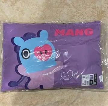 BT21 Mang 쿠션 보라색