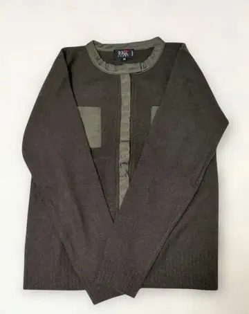 23구 스포츠 니트 가디건 다크 그레이 모 M