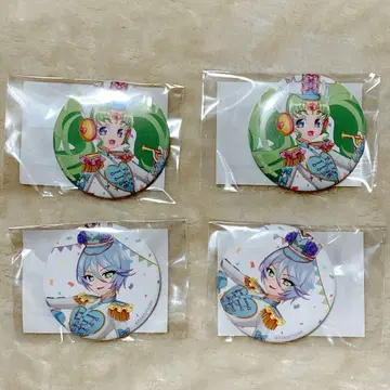 마루쿠지 아이돌타임 프리파라 유메 와쿠 마칭 코디 캔뱃지