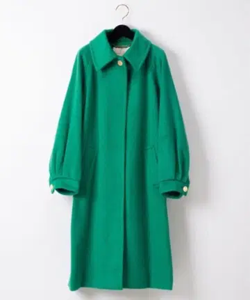 새상품 미사용 스텐카라 코트 벌룬 슬리브 울 코트