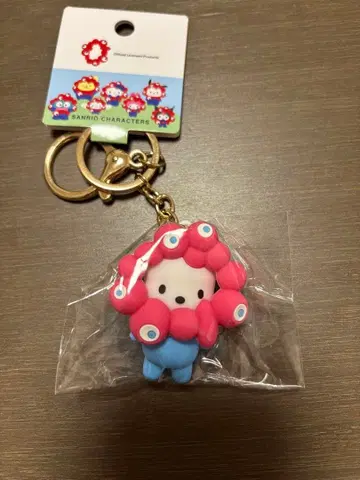 산리오 미야쿠미야쿠 파스텔 포차코 키링 새상품
