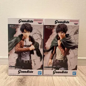 Grandista 진격의 거인 리바이 엘렌 피규어 2체 세트