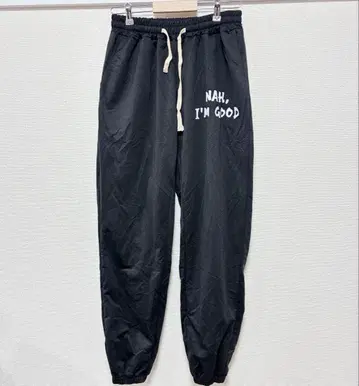 릴랙스 핏 조거 팬츠 블랙 M