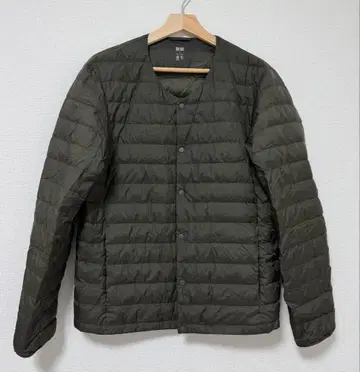 [레어] UNIQLO 울트라 라이트 다운 컴팩트 자켓 M 올리브