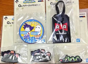 드래곤볼 제일복권 G상 러버 컬렉션 5점