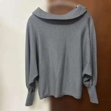 그레이 쿠미쿄쿠 긴팔 니트 M 보트넥