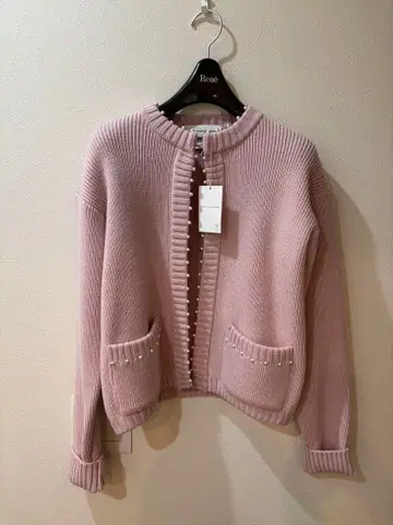 미사용 새상품 트루 바이 마리코 오이카와 핑크 가디건