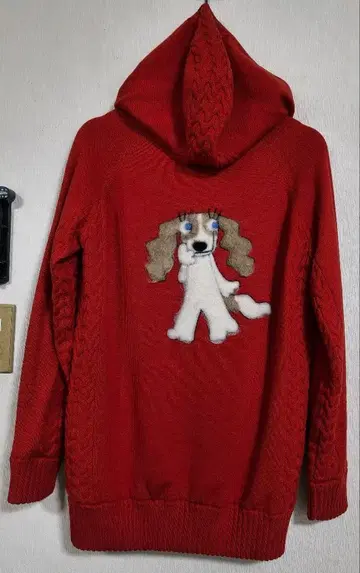 M U SPORTS 안감 부착 니트 가디건