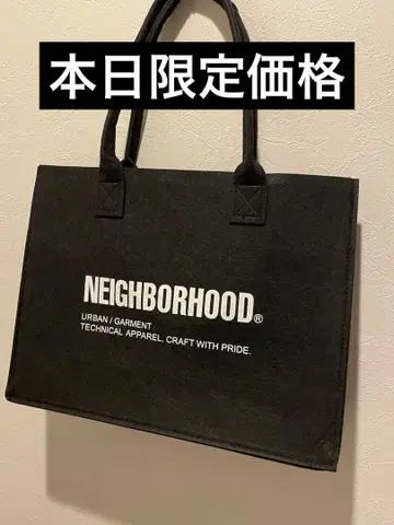 [ 금일 한정 ] NEIGHBORHOOD 블랙 토트백