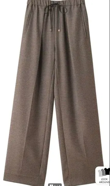 ebure 에부르 핸드투스 트위드 팬츠 카키 36