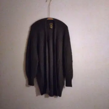 허그아워 긴팔 모헤어 실크 혼방 가디건