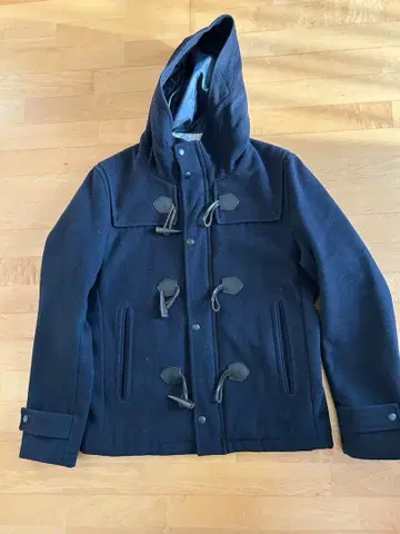 네이비 후드 부착 더플 코트 UNION STATION 사이즈 03