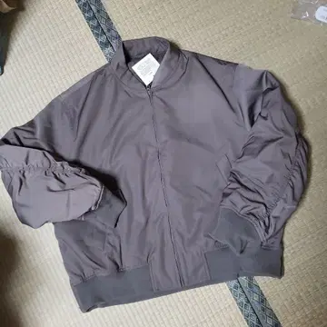 봄버 자켓 56 올리브 XL