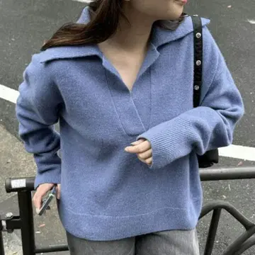 JOURNAL STANDARD MUSIC 스키퍼 풀오버 블루