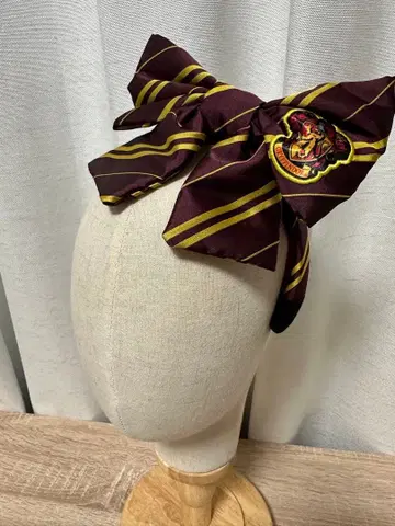 [ 새상품급 ] 유니버셜 그리핀도르 리본 머리띠