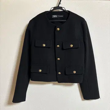 자라 트위드 자켓