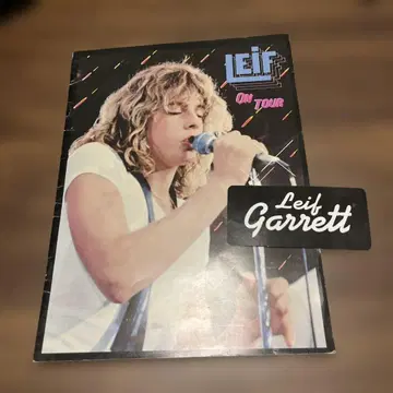 Leif Garrett On Tour 투어북과 스티커