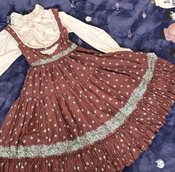 레이라 에이프런 드레스