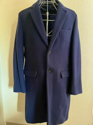 EDIFICE 417 블루 체스터 코트