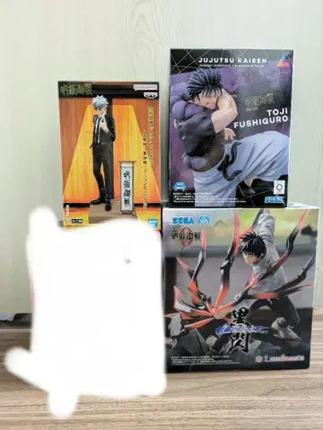 주술회전 피규어 세트 3체