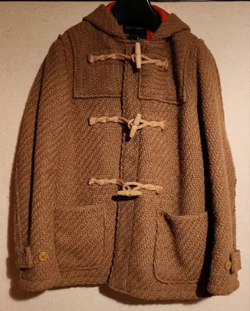 TOWNCRAFT DUFFER COAT 브라운 더플 코트