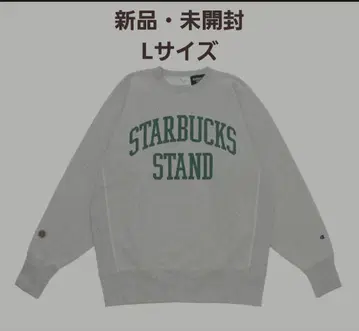 STARBUCKS x BEAMS x Champion 리버스 위브
