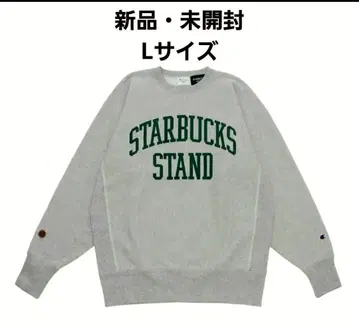 STARBUCKS x BEAMS x Champion 리버스 위브