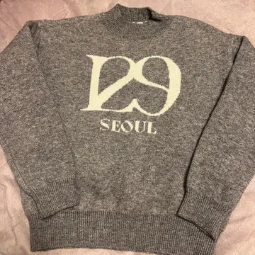 ILLIGO 129 로고 니트 그레이