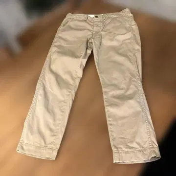 DEUXIEME CLASSE 베이지 치노 팬츠