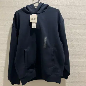 택 포함 새상품 UNIQLO C 맨투맨 오버 사이즈 풀 후드티