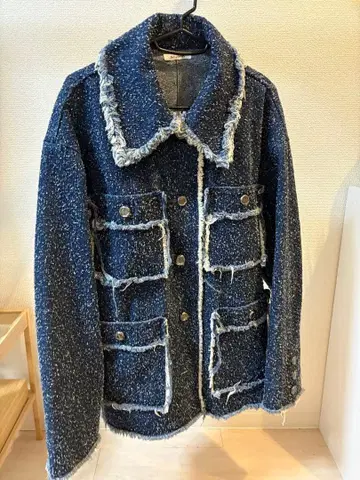 sly 데님 자켓 네이비