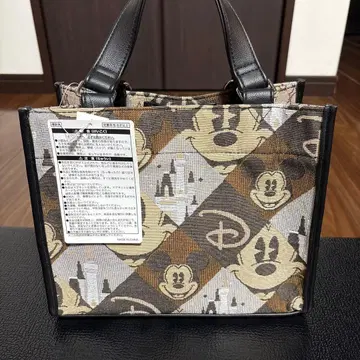 미사용 디즈니 자카드 토트백