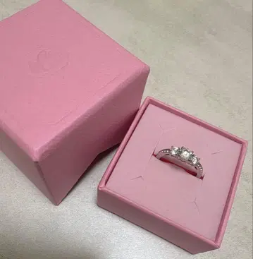 [정품] Swarovski 실버 반지