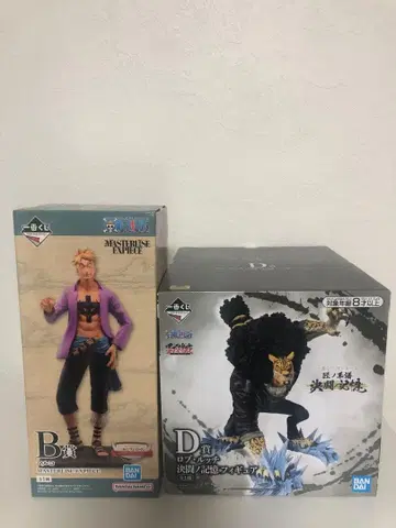 제일복권 원피스 B상 마르코 & D상 로브 루치 미개봉 새상품