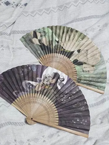 Fate/GrandOrder 아시야 도만 부채 2종 세트