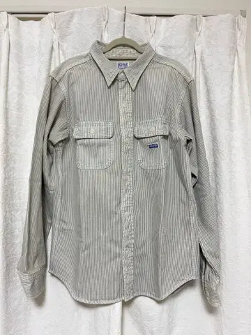 RADIALL TuffNuff 스트라이프 긴팔 셔츠