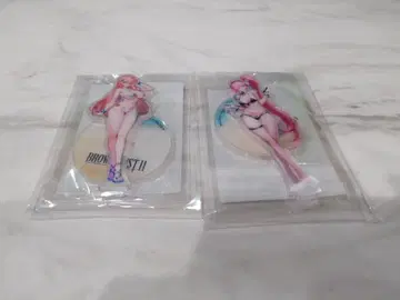 브라운더스트2 NEO3D 복권 D상 루비아와 실비아 세트