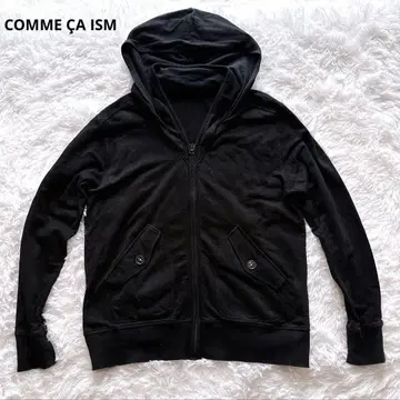 컴시즘 집업 후드티 L 사이즈 면 100% 심플한 디자인