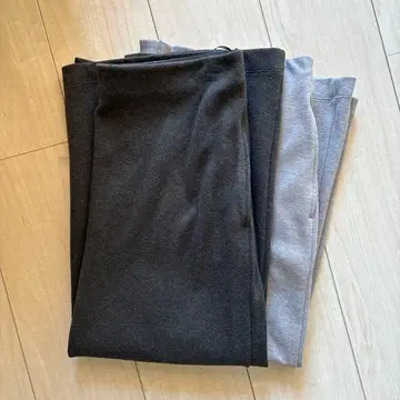 유니클로 브러쉬드 저지 플레어 스커트 XL 2세트